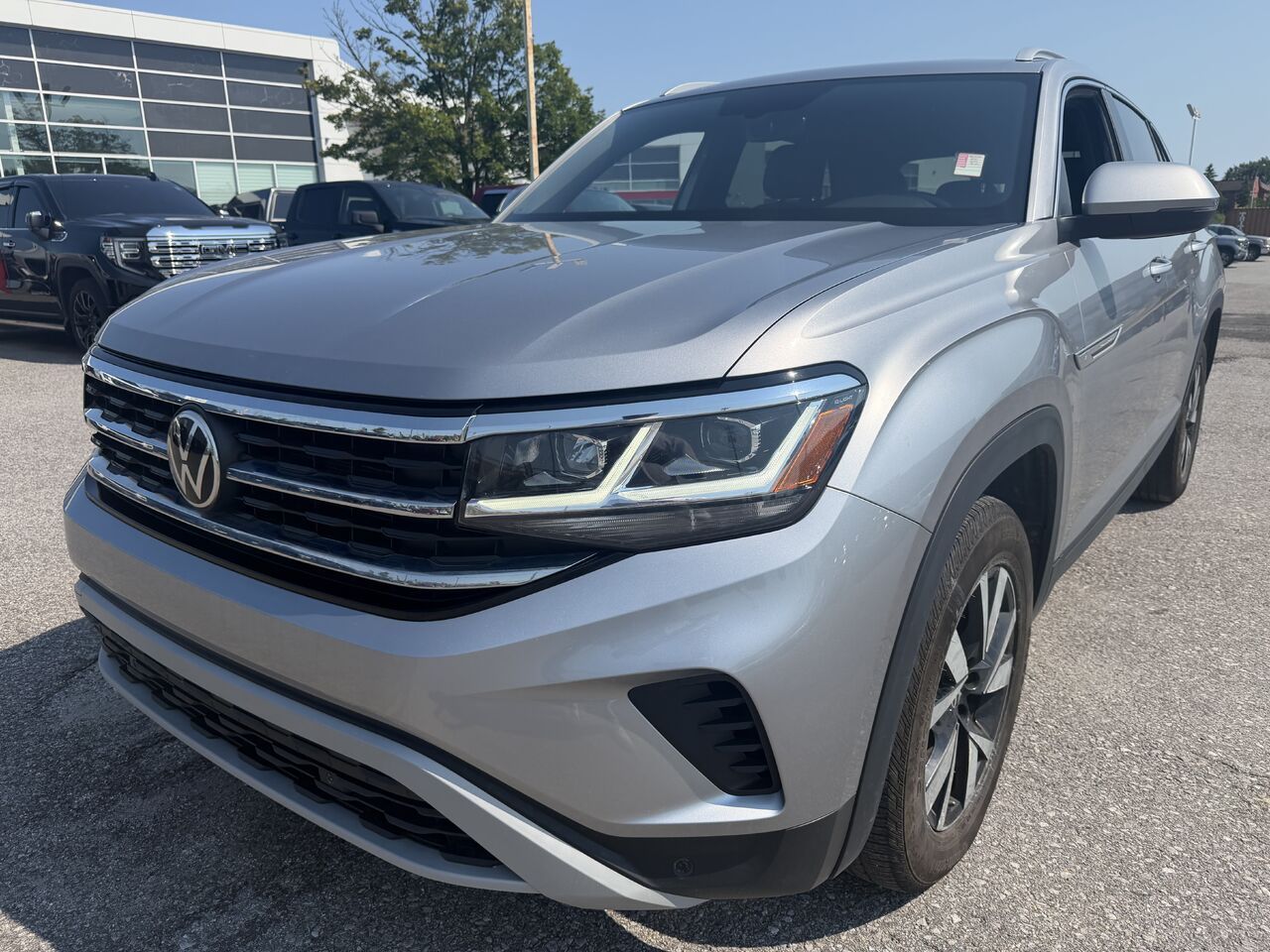Gray 2020 Volkswagen Atlas Cross Sport SUV / Crossover  Automatic
