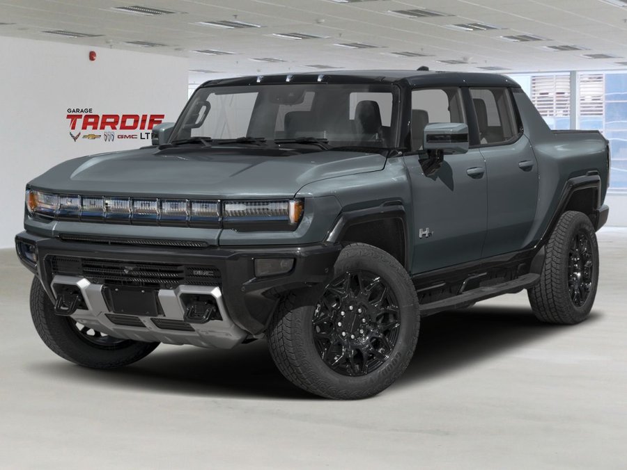 2026 GMC HUMMER EV Pickup 2X cabine multiplace e4RM avec 1SC Meteorite Metallic (Grey)