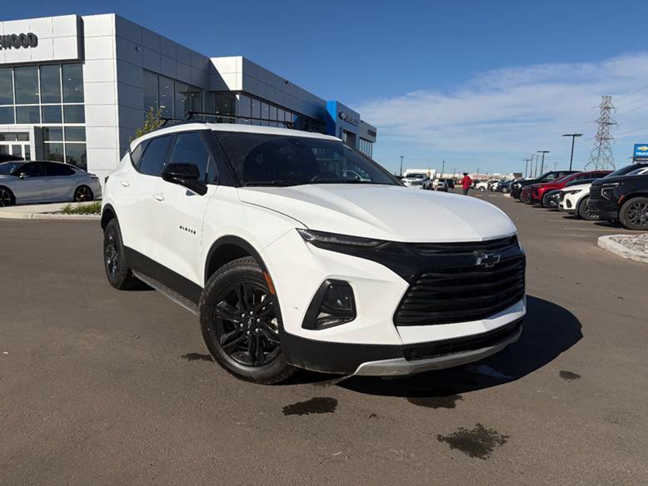 2022 Chevrolet Blazer AWD 4dr LT White Sherwood Park - photo #1