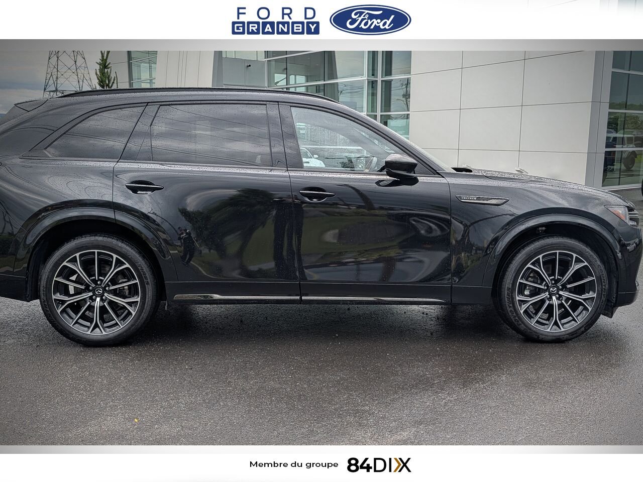 2025 Mazda CX-70 hybride léger Black Granby - photo #7