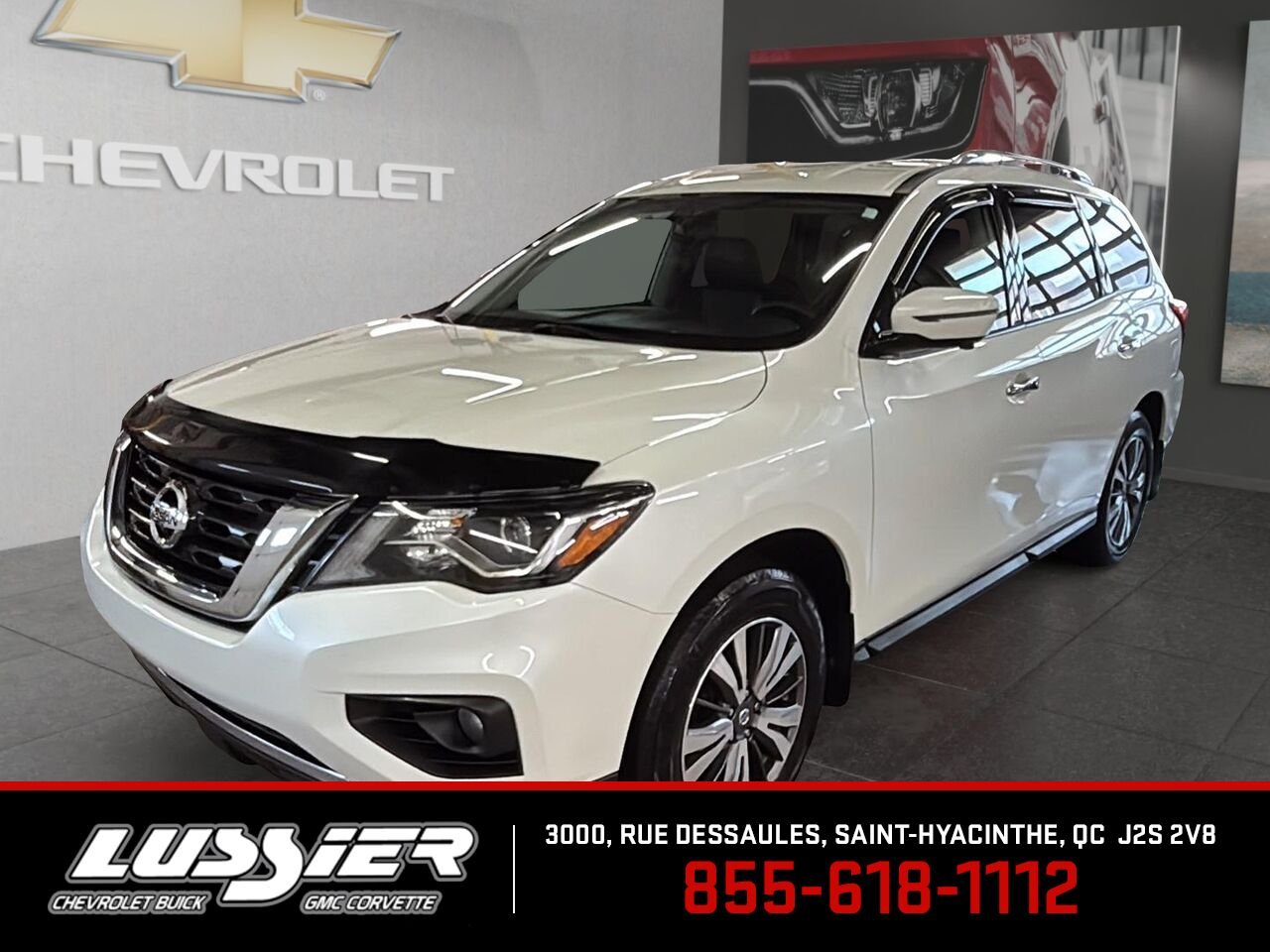 2017 NISSAN PATHFINDER S White Saint-Hyacinthe - photo #0