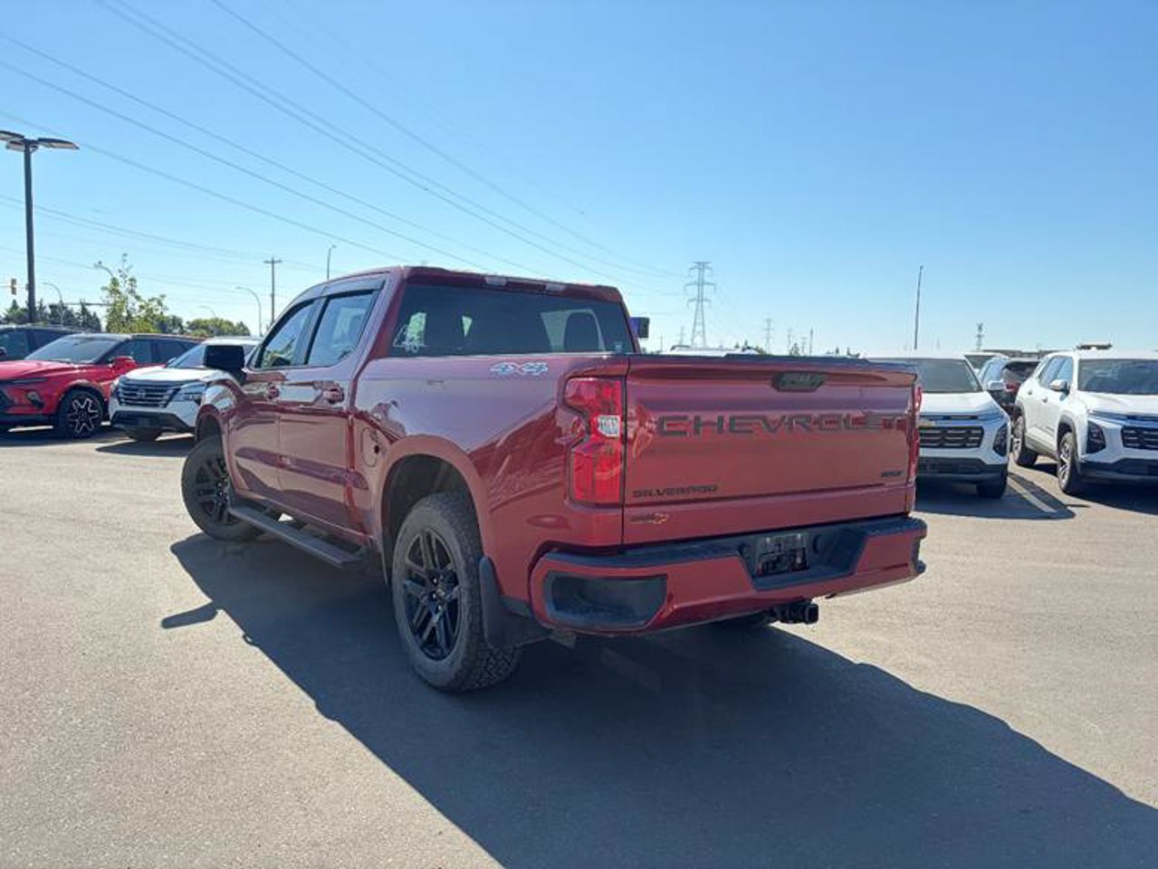 2024 Chevrolet Silverado 1500 4WD Crew Cab 147 RST Red Sherwood Park - photo #3