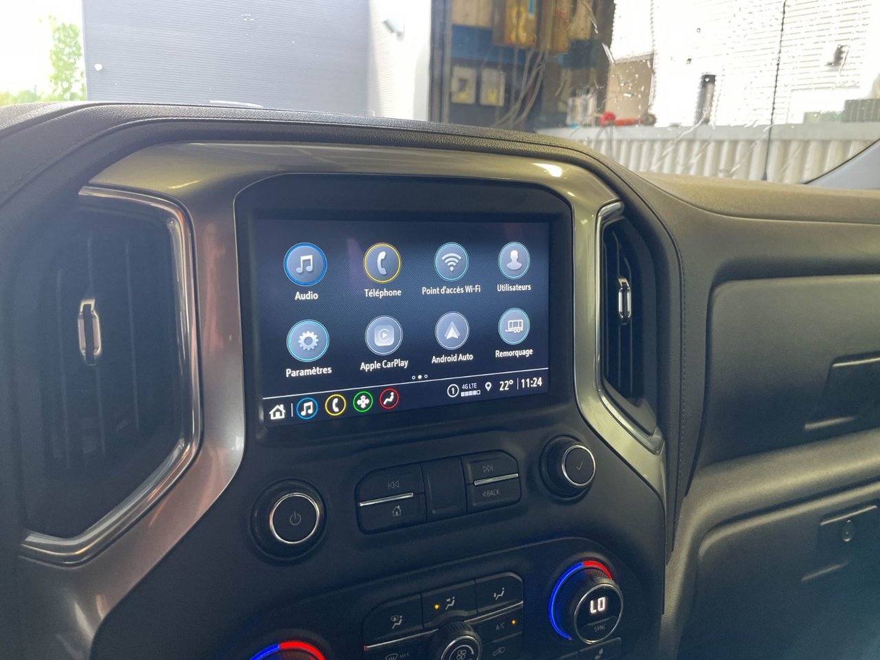 2021 Chevrolet Silverado 1500 RST CREW 4X4 *SIÈGES CHAUFF* BOSE CARPLAY BEDLINER White Saint-Jérôme - photo #12