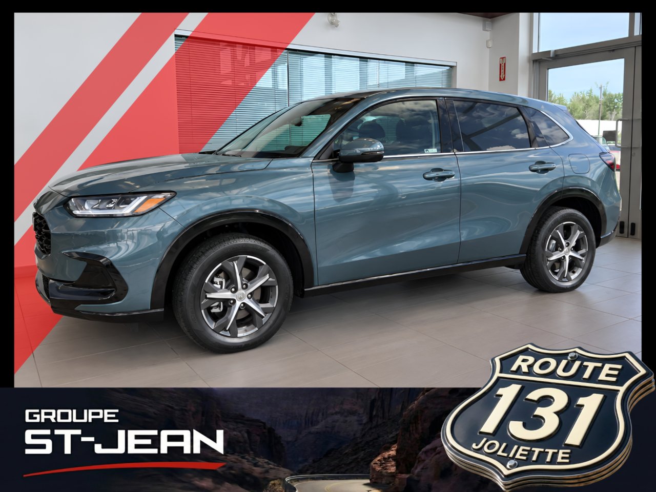 2023 Honda HR-V Green Notre-Dame-des-Prairies - photo #0