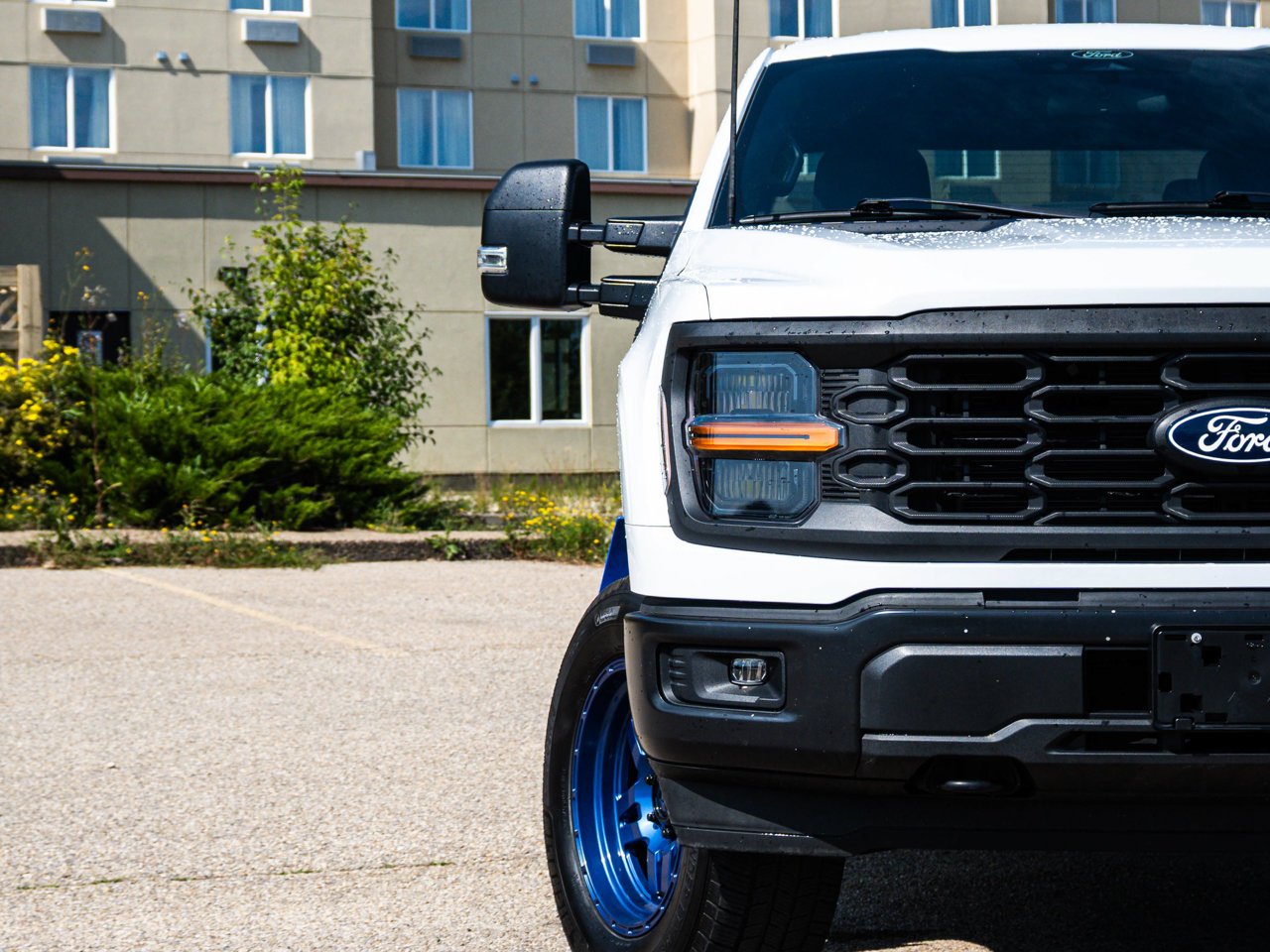 2024 Ford F-150 STX 4WD SuperCrew 5.5' Box White Sherwood Park - photo #5