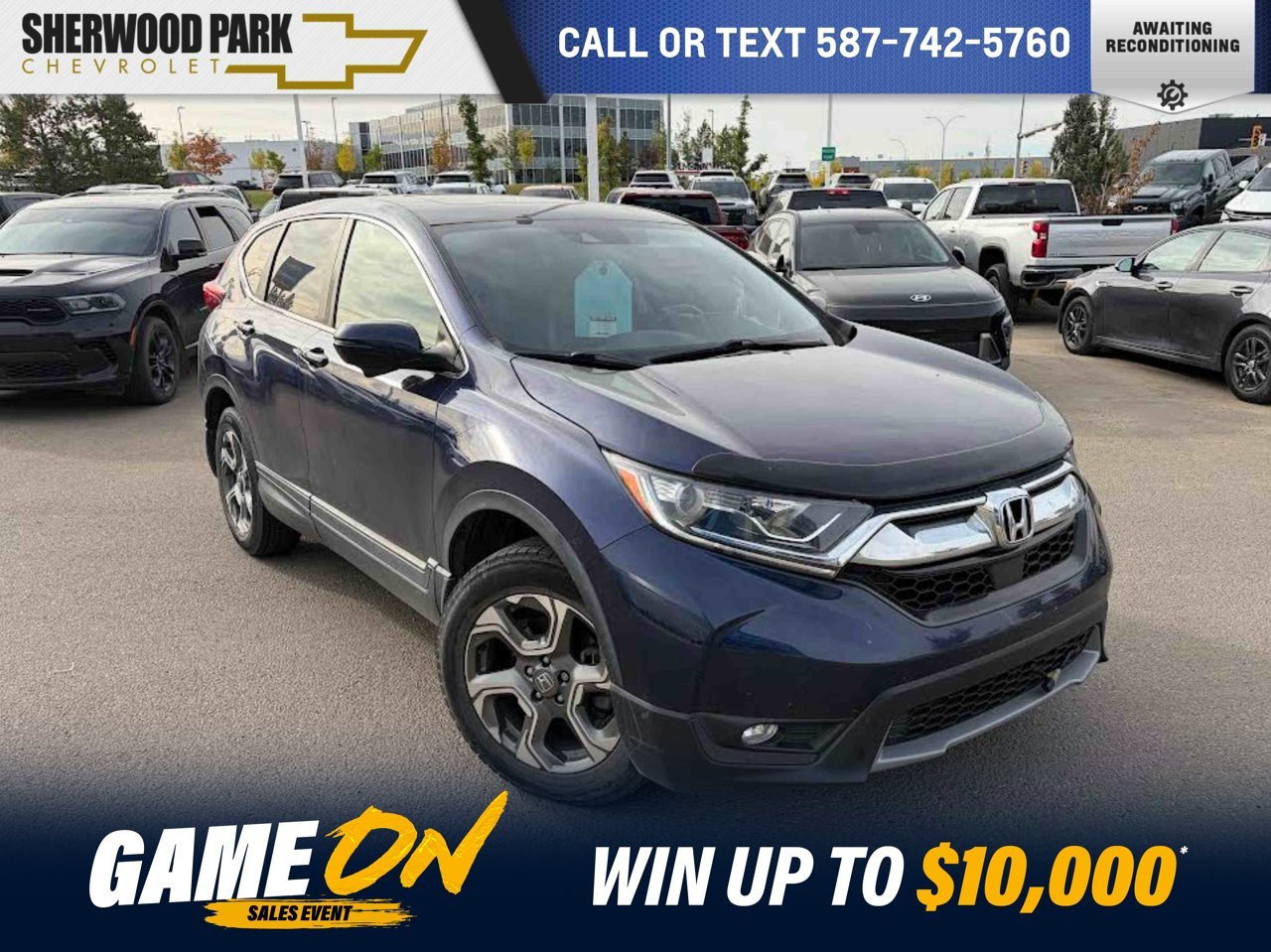 2019 Honda CR-V EX-L AWD Blue Sherwood Park - photo #0