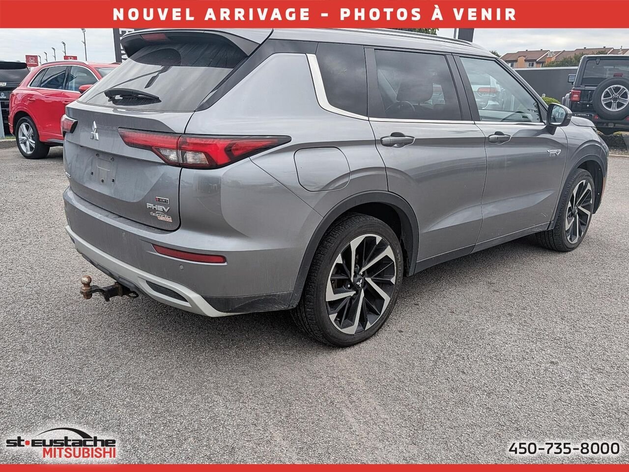Mitsubishi Outlander PHEV 2023 Gris Saint-Eustache - photo #3