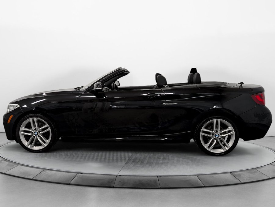 2016 BMW 228i xDrive Cabriolet Premium Enhanced et M Package Black