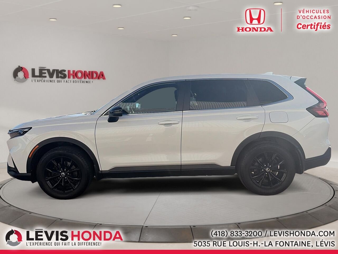 2024 Honda CR-V EX-L hybride EX-L Traction Intégrale White Lévis - photo #12