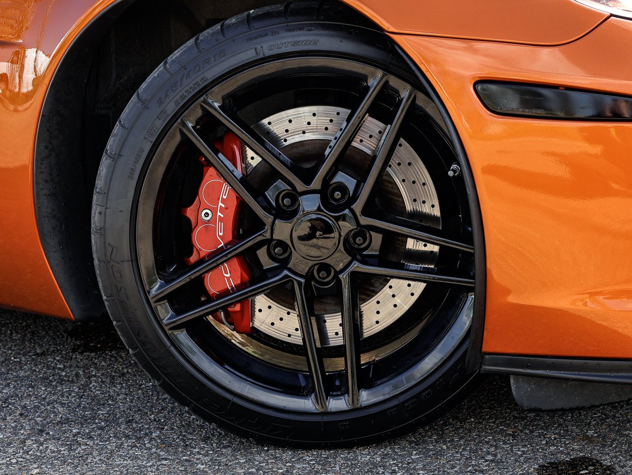 2007 Chevrolet Corvette 2dr Cpe Z06 Orange Sherwood Park - photo #5