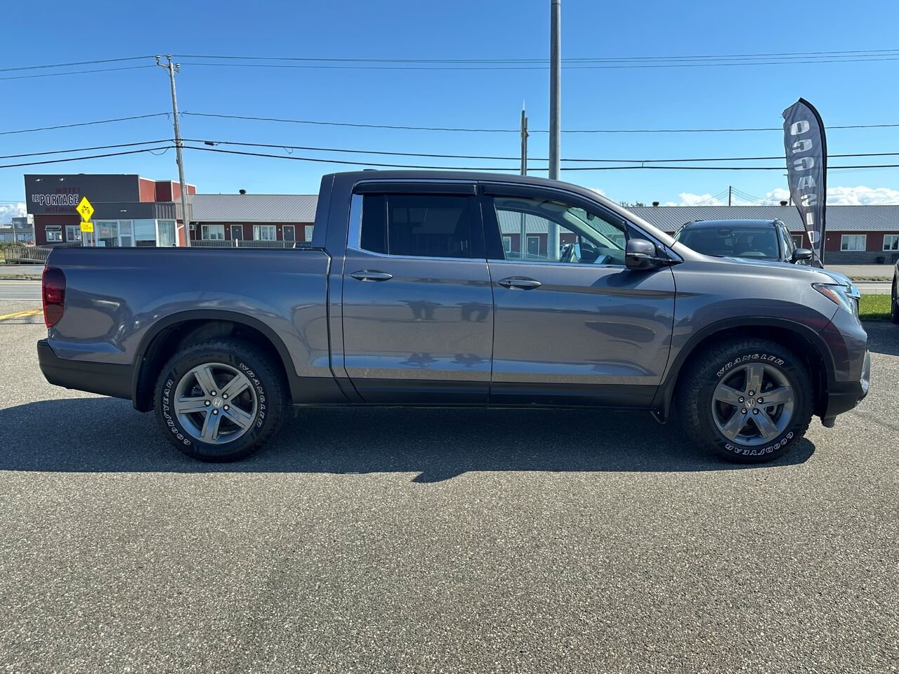 2021 Honda Ridgeline Touring Traction Intégrale Grey Matane - photo #5
