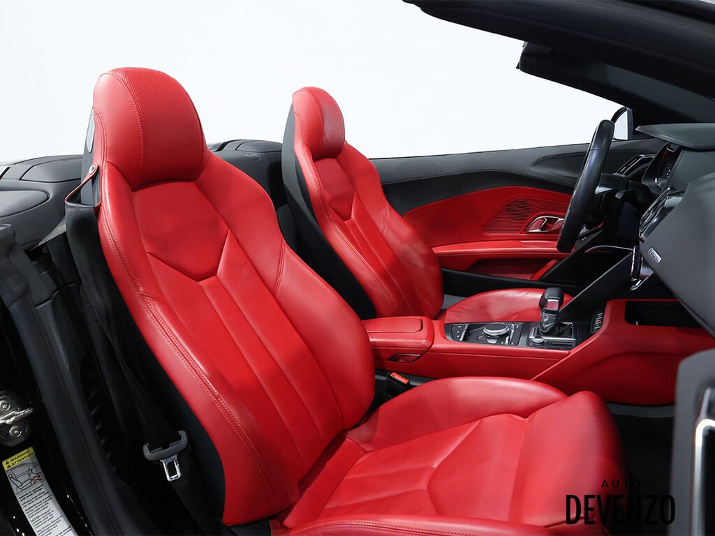 Audi R8 Spyder V10 2018 Noir Saint-Eustache - photo #6