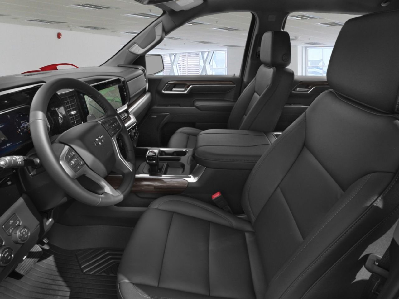 CHEVROLET Silverado 1500 K1500 SILVERADO CREW CAB LT TRAIL BOSS STD/BOX (2LT) 2026 Gris cyprès Mont-Laurier - photo #8
