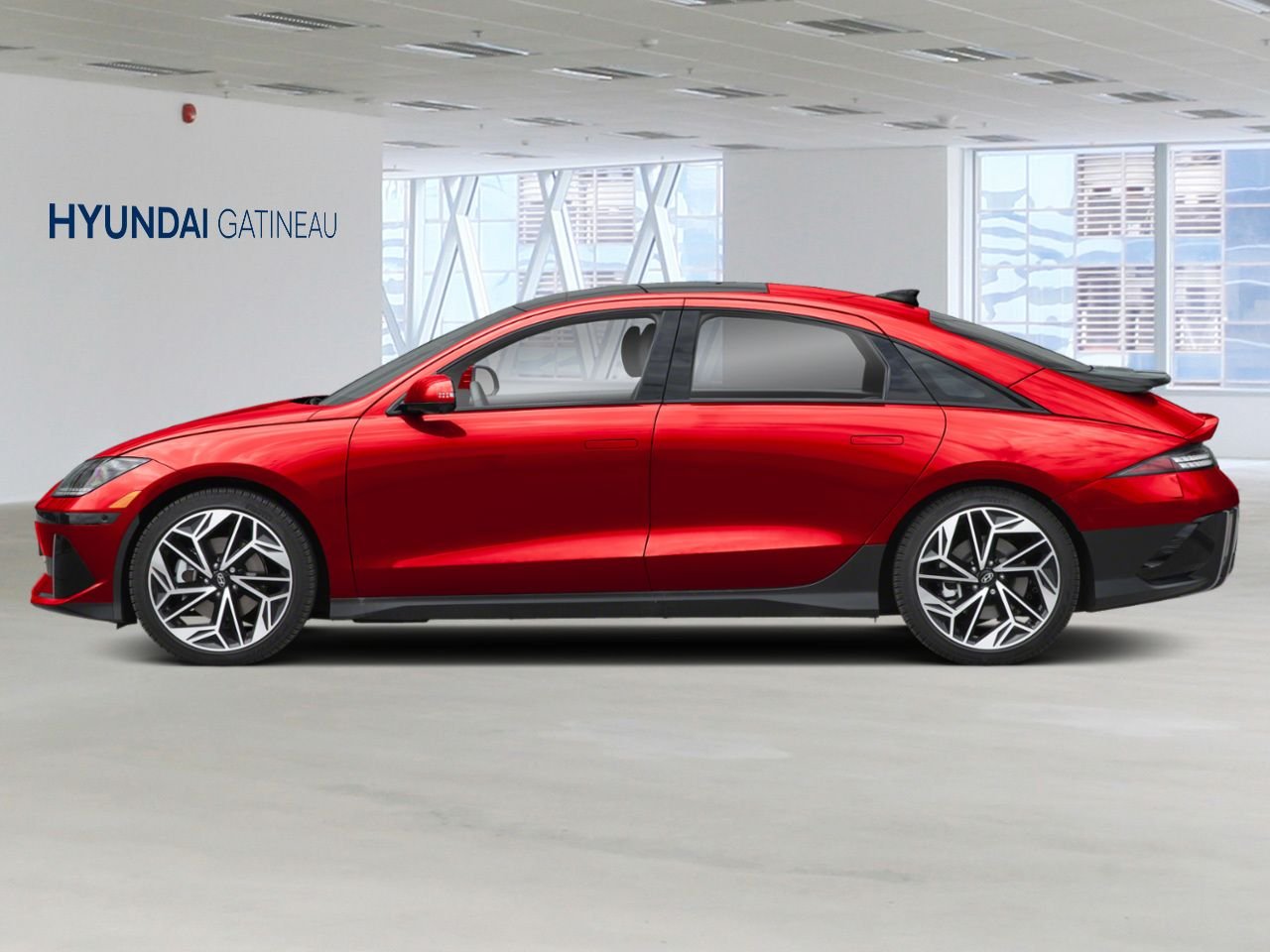 HYUNDAI IONIQ 6 2025 Rouge ultime Gatineau - photo #2