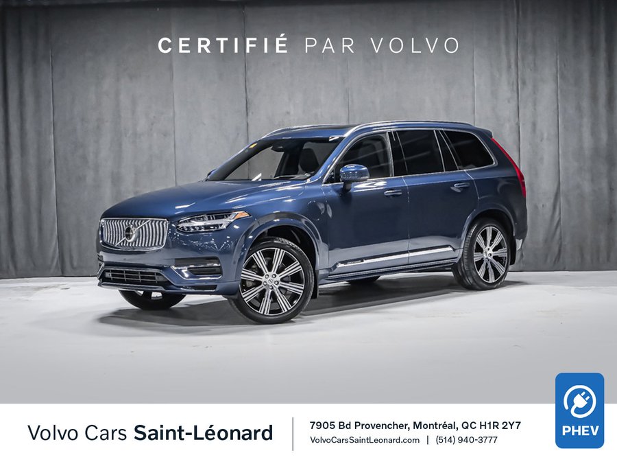 2024 Volvo XC90 Recharge T8 ULTIMATE BRIGHT LOUNGE HARMAN KARDON 7 PLACES Blue