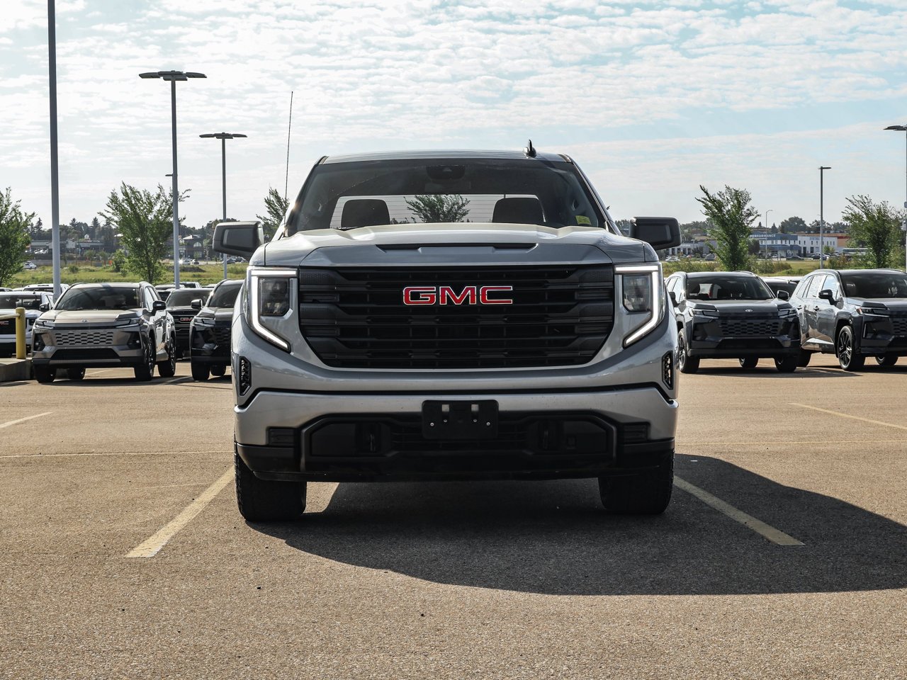 2023 GMC Sierra 1500 4WD Crew Cab 147 Pro Grey Sherwood Park - photo #2