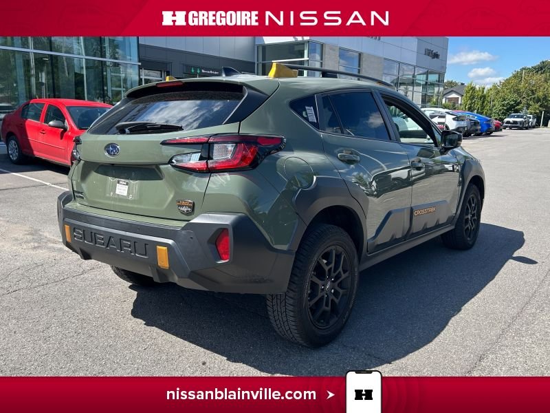 Subaru Crosstrek BA6398 | Wilderness AWD 1 PROPRIO 0 ACCIDENT VÉHICULE RARE 2024 Vert Laval - photo #14