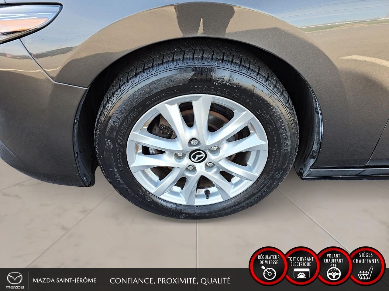 2020 Mazda Mazda3 Sport GT | TOIT OUVRANT | CUIR | AUTOMATIQUE Grey Saint-Jérôme - photo #11