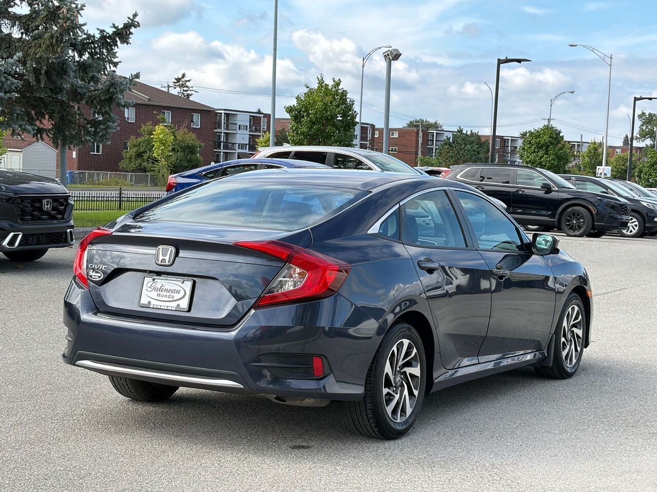 Honda Civic EX 2020 Bleu Gatineau - photo #5