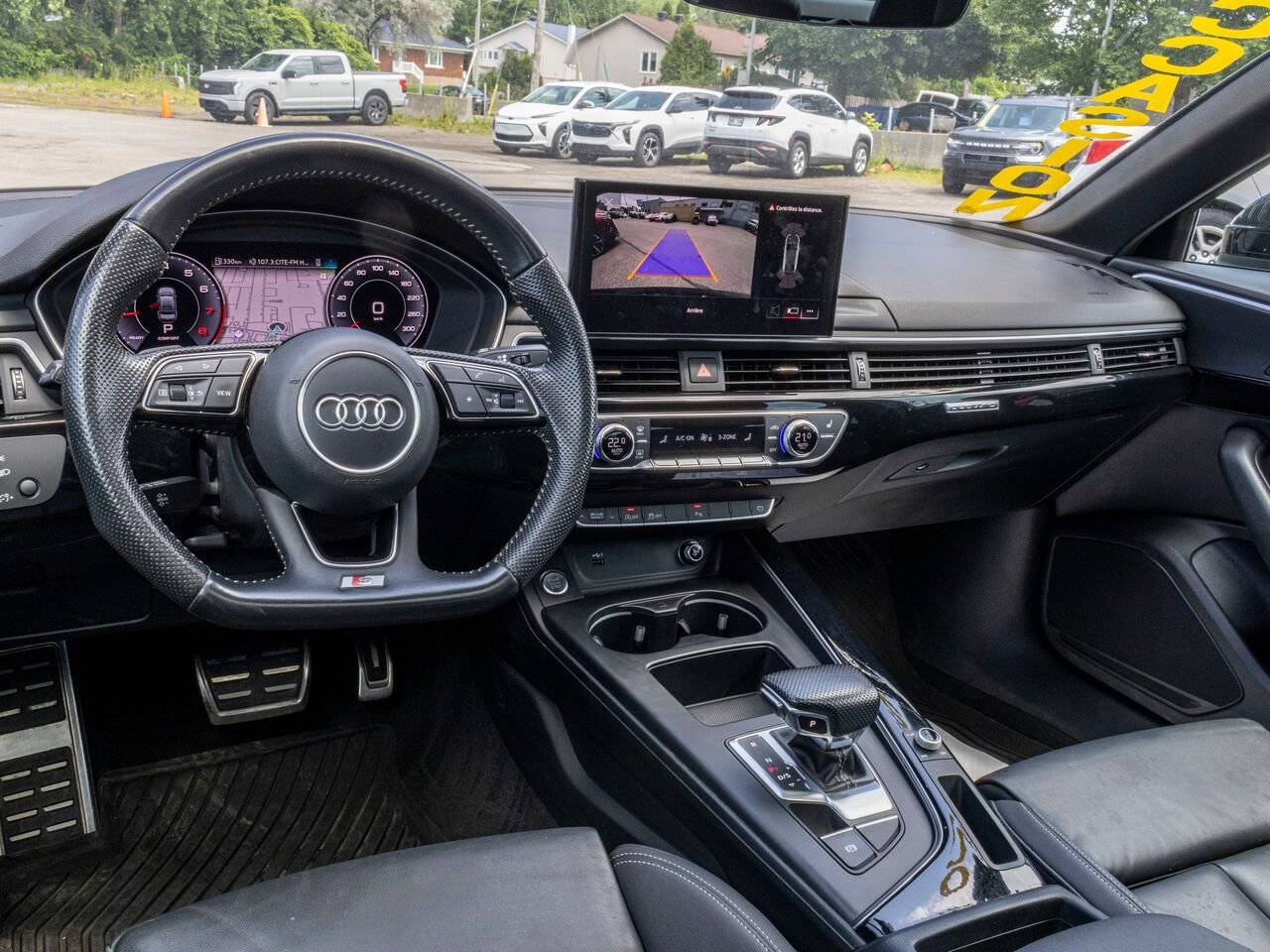 Audi berline A4 Progressiv 2.0 TFSI quattro 2020 Noir Châteauguay - photo #7