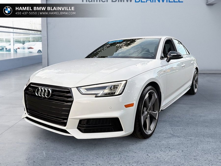 Audi berline A4 2018 2018 Blanc