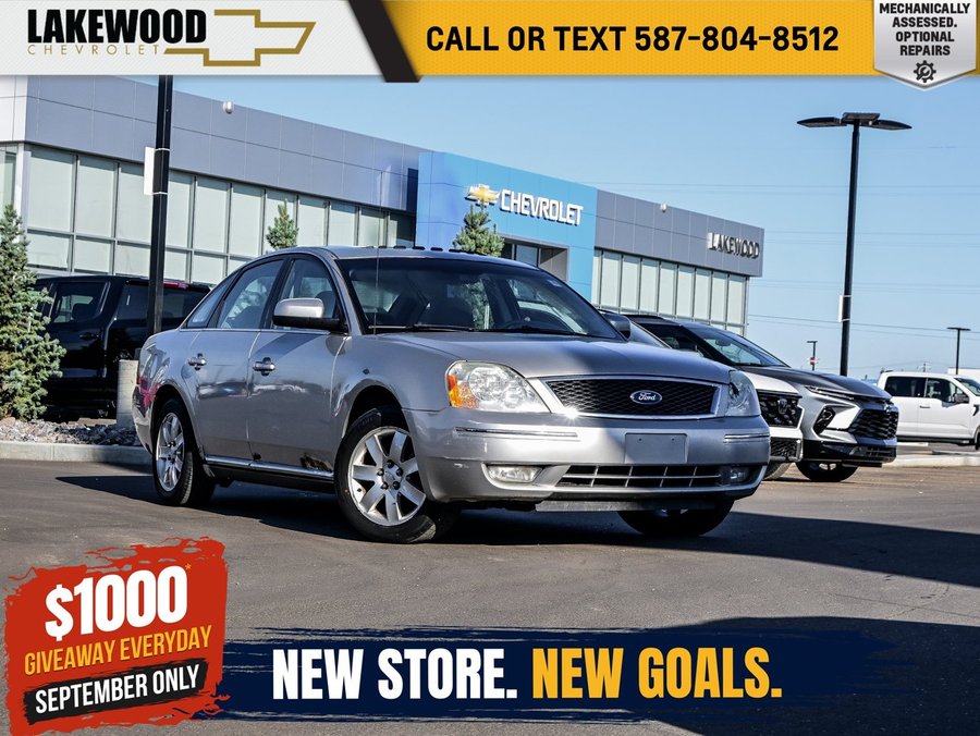 2006 Ford Five Hundred SEL 3.0L | Power Sunroof Grey