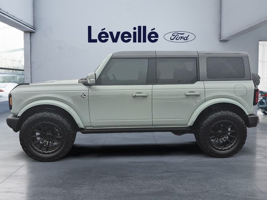 2024 Ford Bronco Outer Banks 4 portes ** 4x4 ** 314A ** TOIT DUR ** 360 ** VOLANT CHAUFFANT ** Grey
