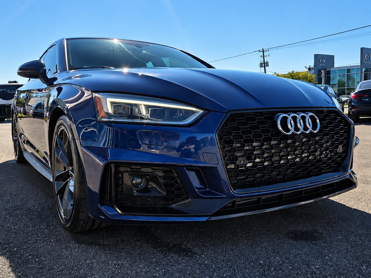 Audi A5 Sportback 2018 Bleu Granby - photo #8
