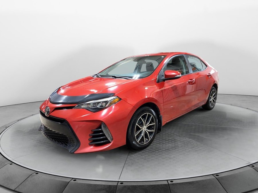 2017 Toyota Corolla 2017 Red
