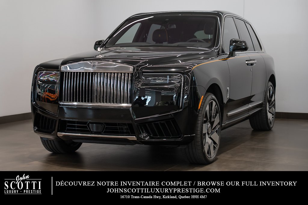 2025 Rolls-Royce Cullinan Black Saint-Eustache - photo #0