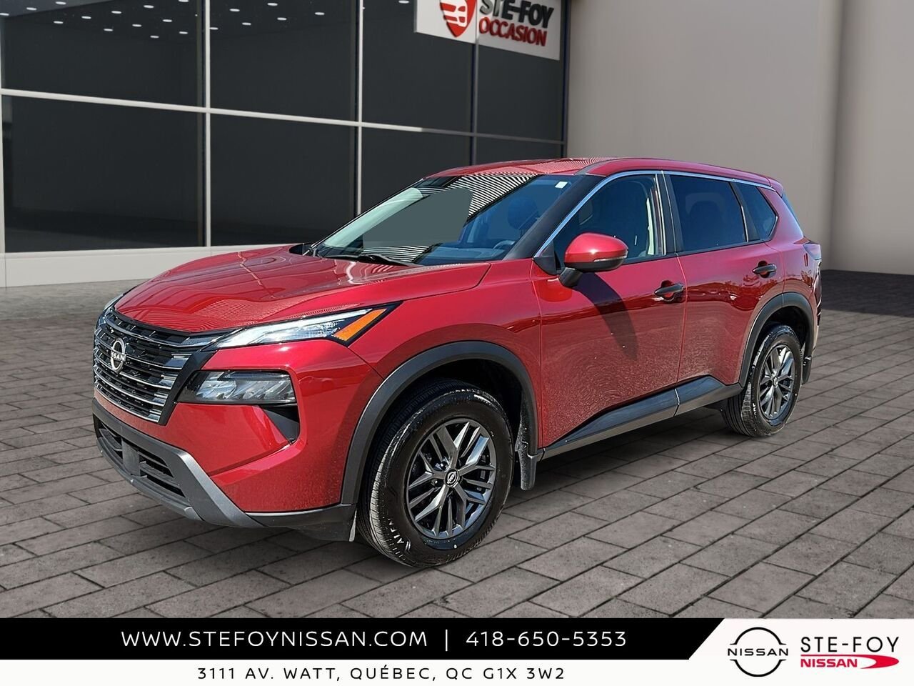 2024 Nissan ROGUE S TRACTION INTEGRALE Red Ste-Foy - photo #0