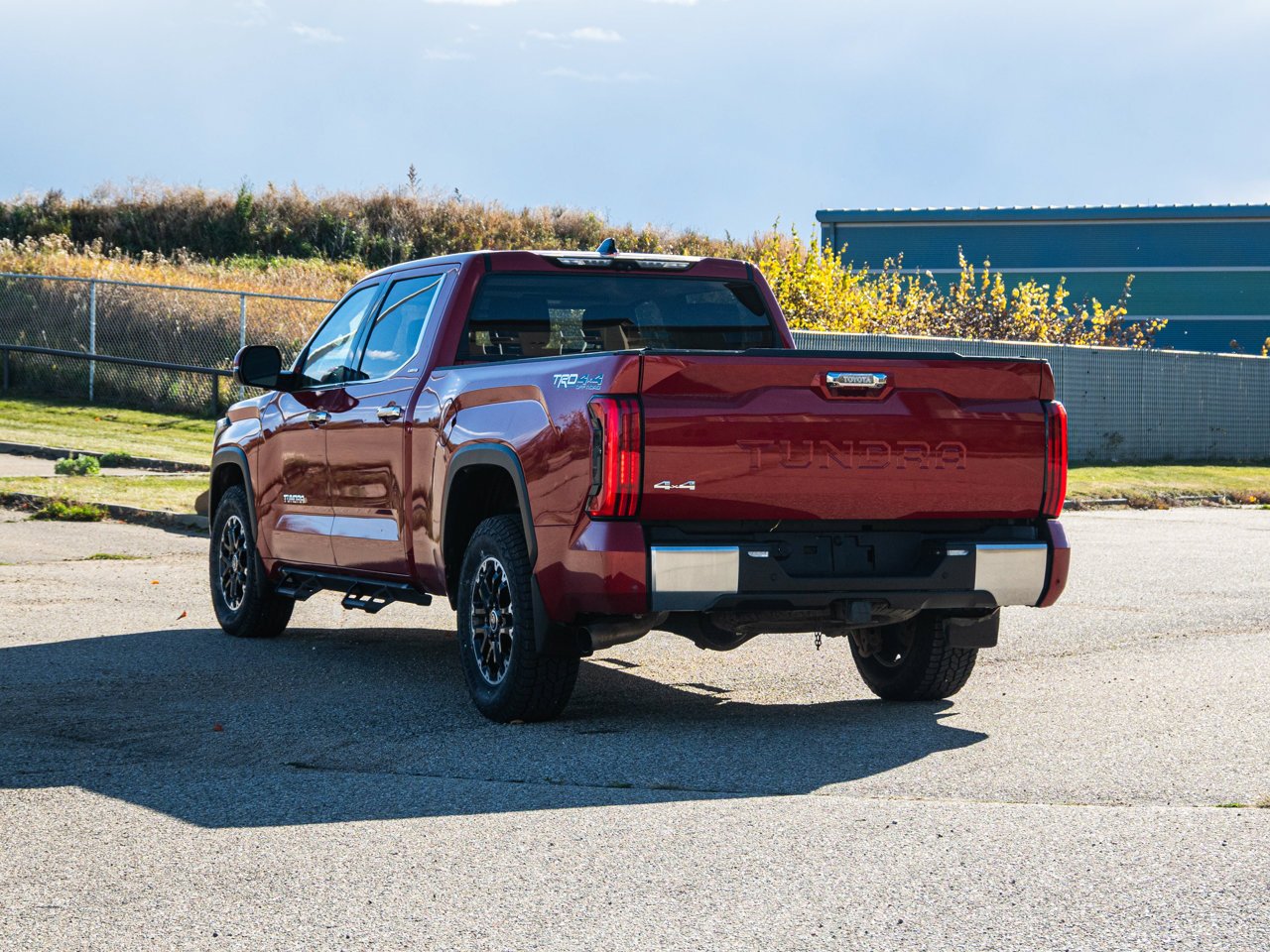 2022 Toyota Tundra 4x4 Crewmax Limited Long Bed Red Sherwood Park - photo #11