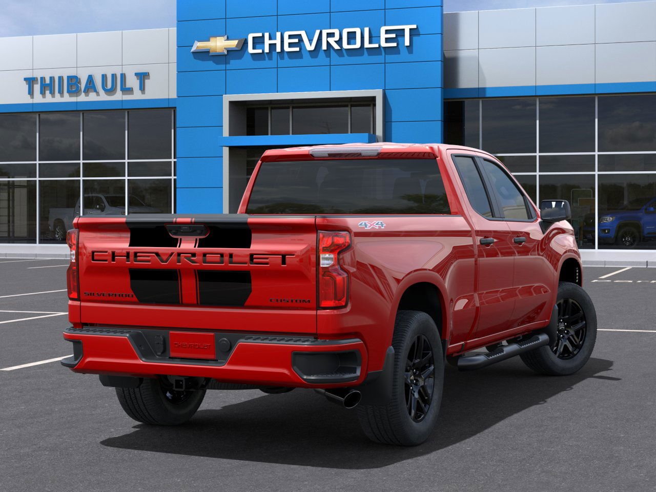 2024 Chevrolet Silverado 1500 Personnalisée Red Hot Saint-Eustache - photo #3