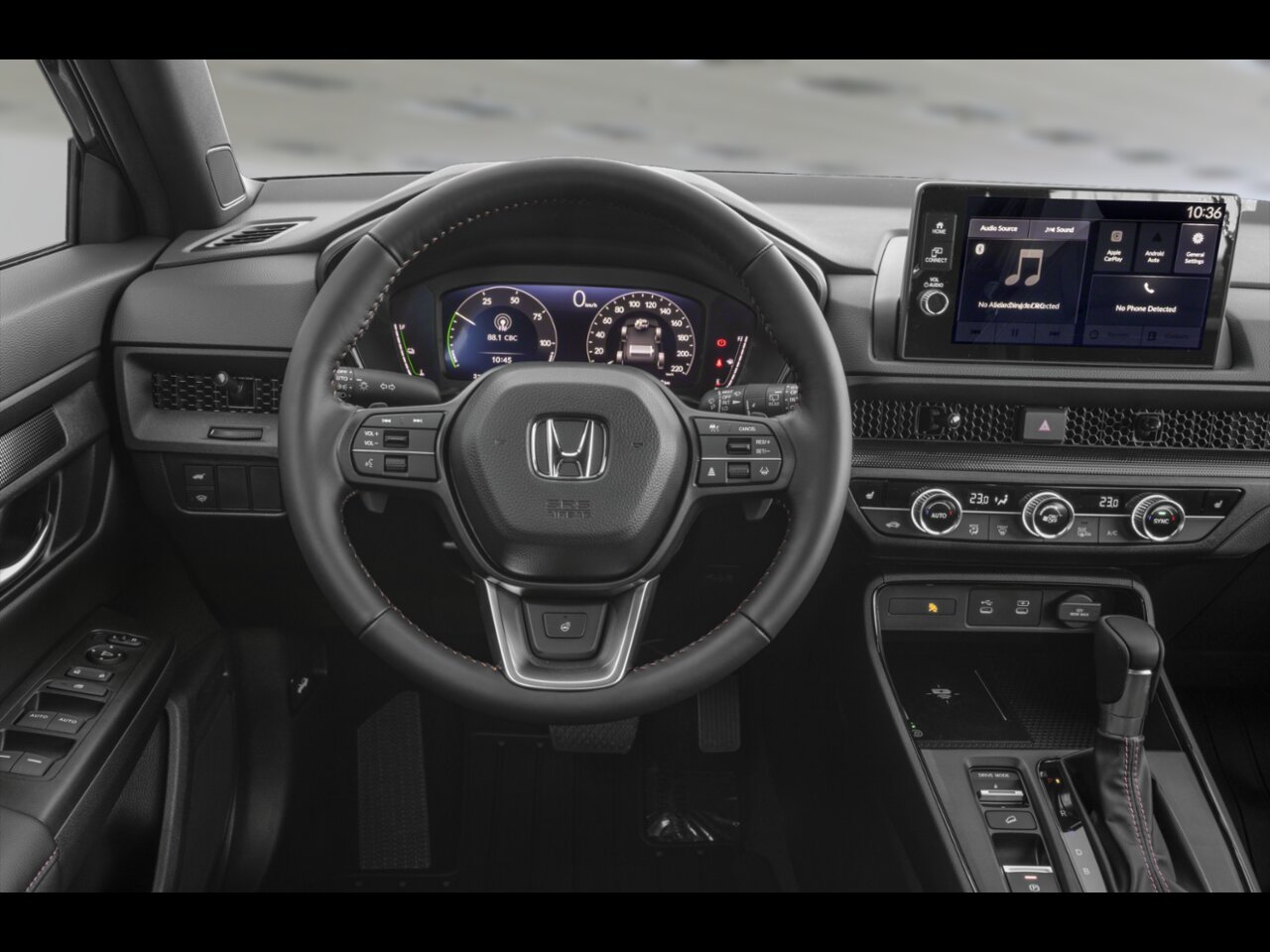 2027 Honda CR-V Hybrid CR-V TRAILSPORT HYBRID Radiant Red Metallic Matane - photo #3