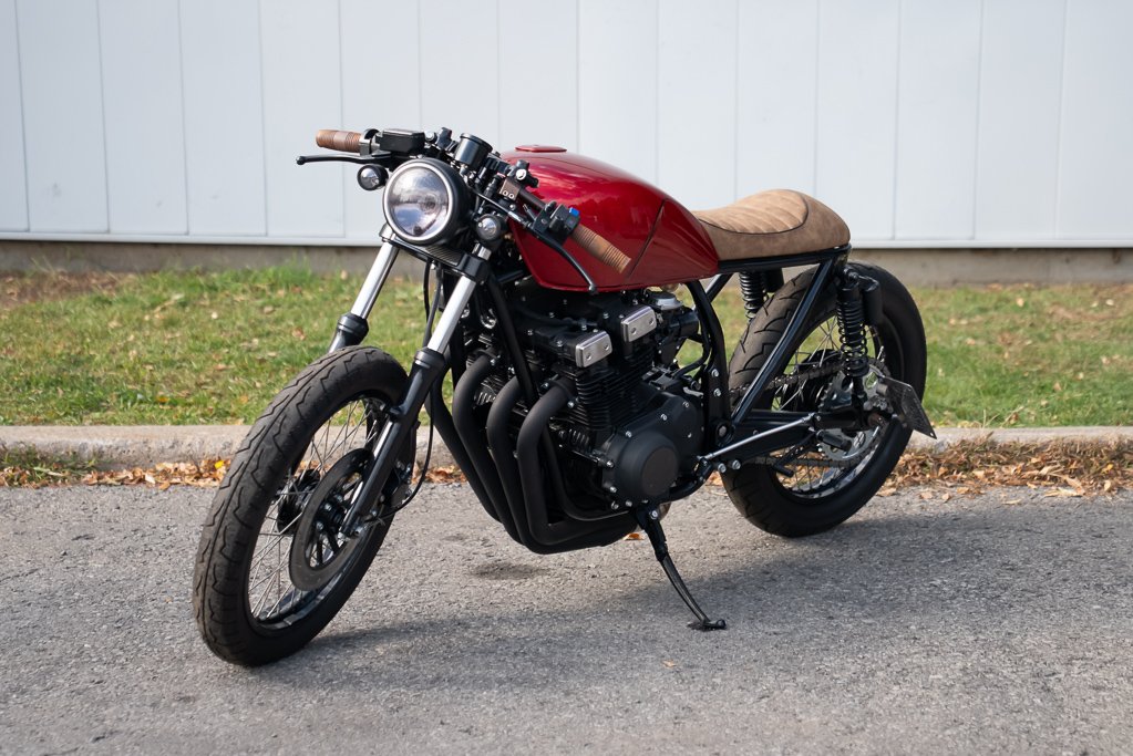 1982 Suzuki GS 750 Red Montreal - photo #2
