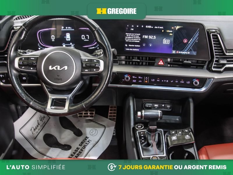 Kia Sportage 821778 | EX Premium AWD AUTO A/C MAGS CUIR TOIT NAV CAM REC 2023 Gris Laval - photo #25