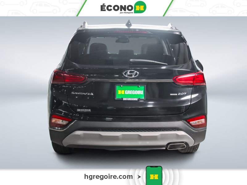 2019 Hyundai Santa Fe Black Blainville - photo #5