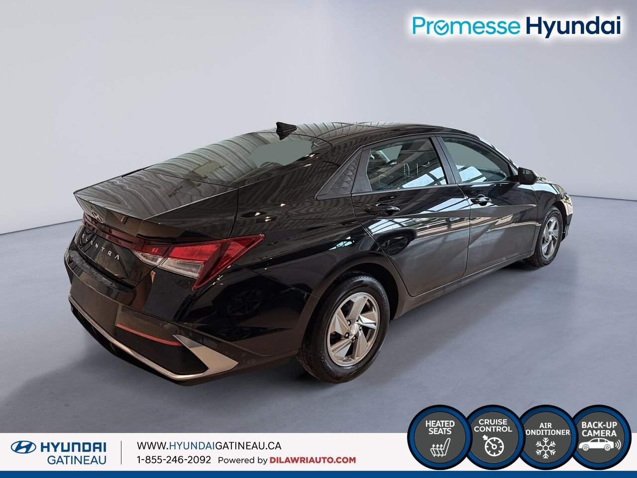 2025 Hyundai Elantra Black Gatineau - photo #4
