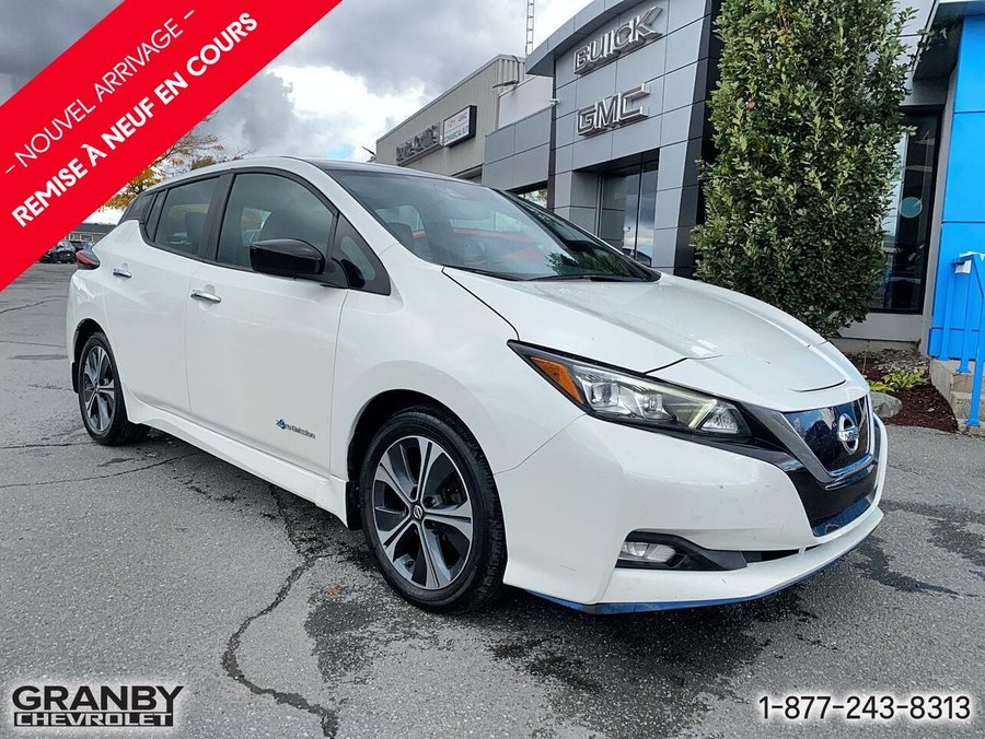 2019 Nissan LEAF SV PLUS à hayon White