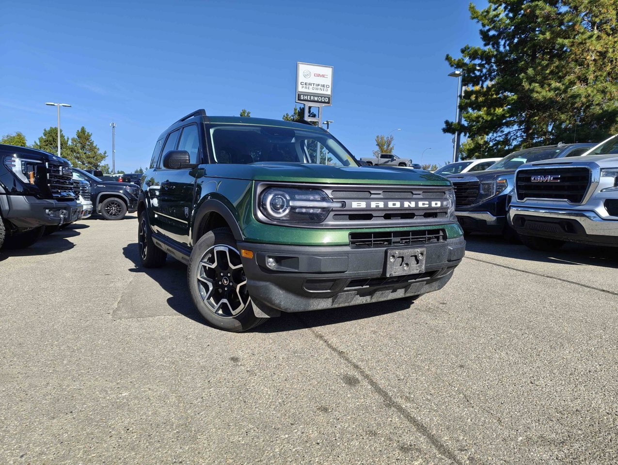2023 Ford Bronco Sport Big Bend 4x4 Green Sherwood Park - photo #1