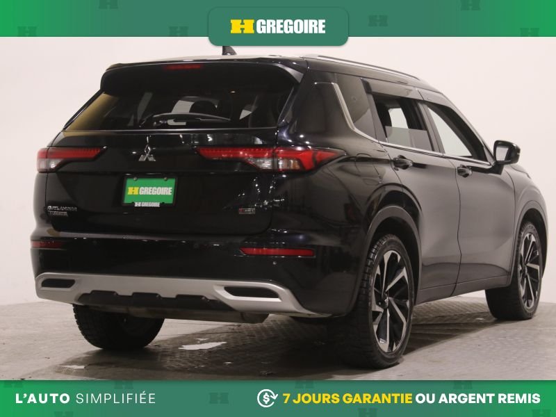 Mitsubishi Outlander 823226 | LE Premium AWD AUTO AC CUIR TOIT NAV MAGS CAM RECU 2022 Noir Laval - photo #8