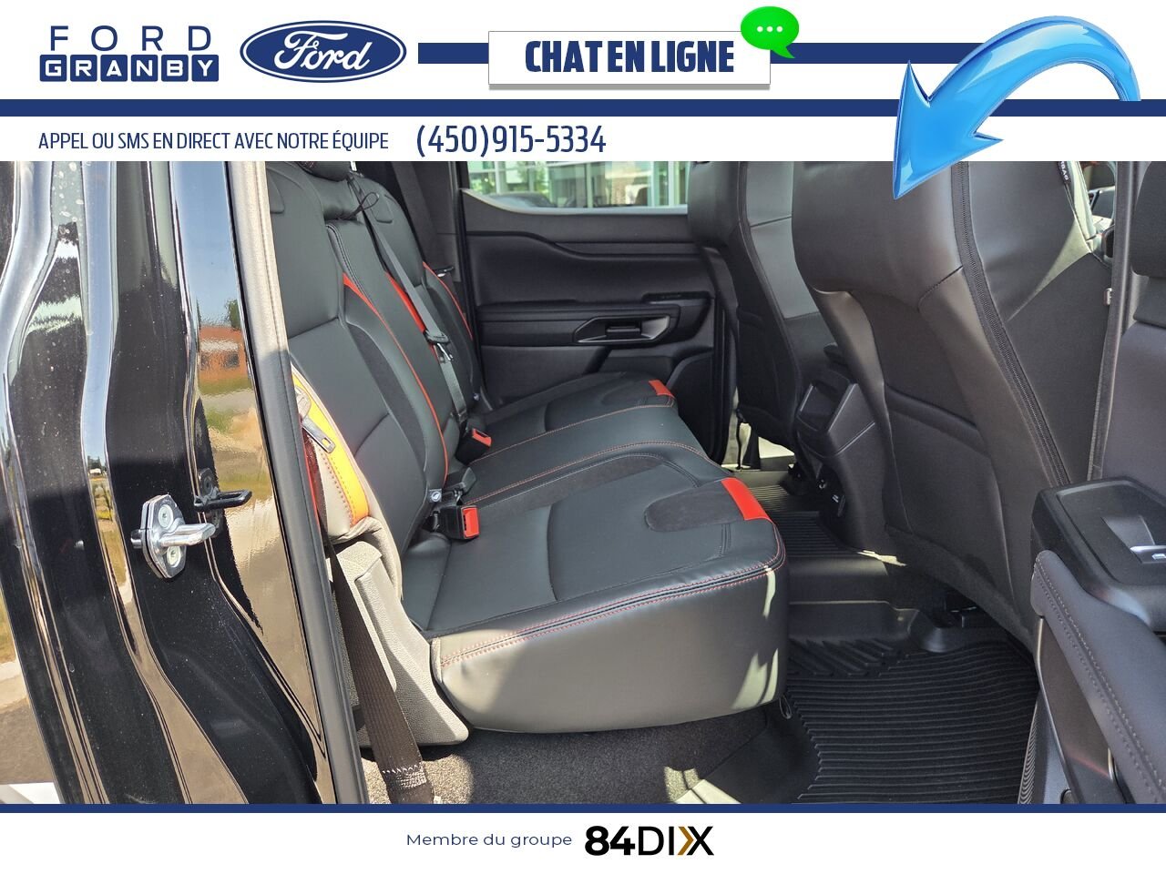 Ford RANGER 2024 Noir Granby - photo #22