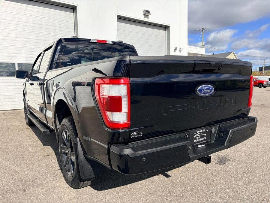 Ford F-150 LARIAT cabine SuperCrew - BOÎTE DE 6,5PI - 502A - MOTEUR POWERBOOST - 3,5 HYBRIDE - CUIR -TOIT PANO 2023 Noir