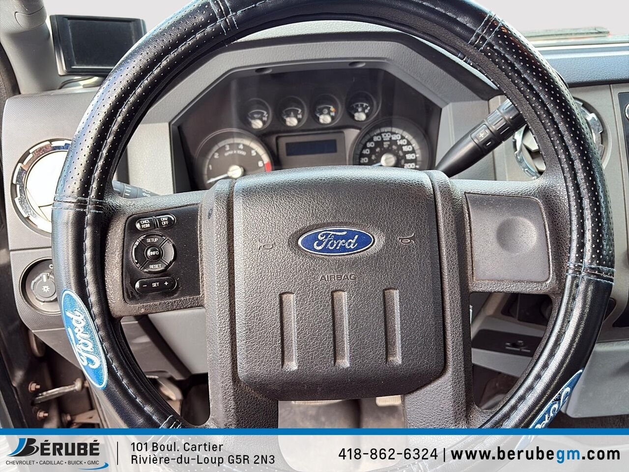 Ford Super Duty F-350 DRW 4WD SuperCab 158" XLT 2011 Noir Rivière-du-Loup - photo #7