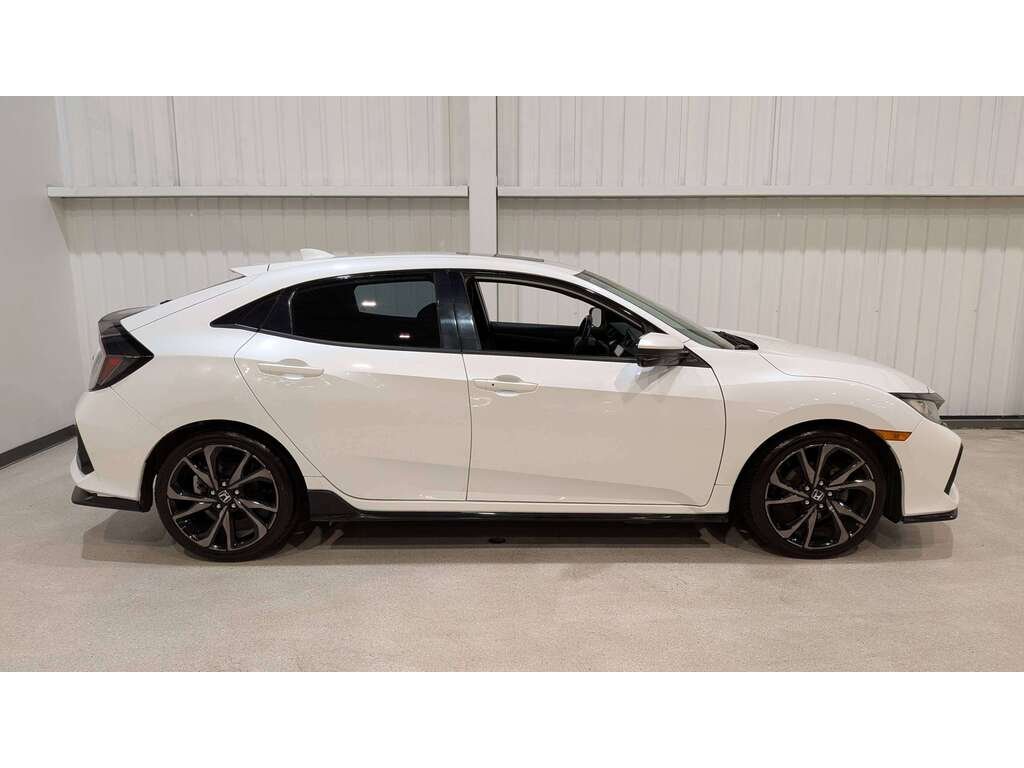 2019 Honda Civic Hatchback Sport Manual White Val-David - photo #7