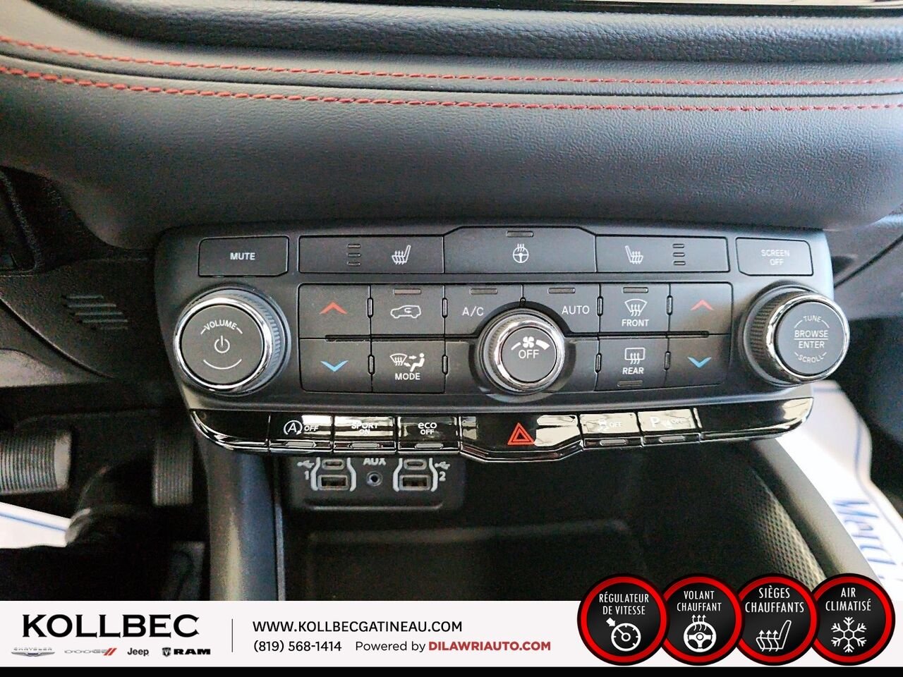 Dodge Durango 26140 | GT TI 2026 Couche nacrée rouge intense Gatineau - photo #26