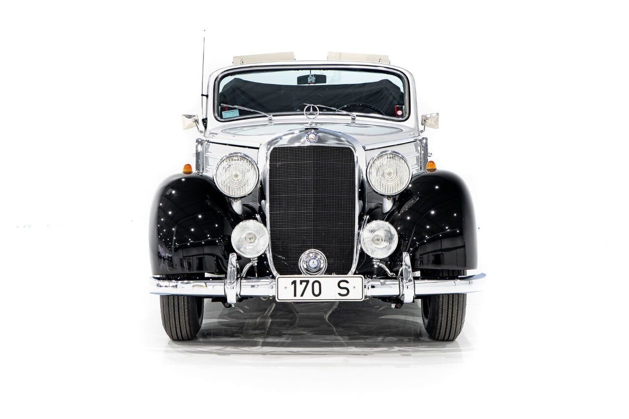 Mercedes-Benz 170S Cabriolet B Wonderfully Presented Old Restoration 1950 Gris Montréal - photo #59