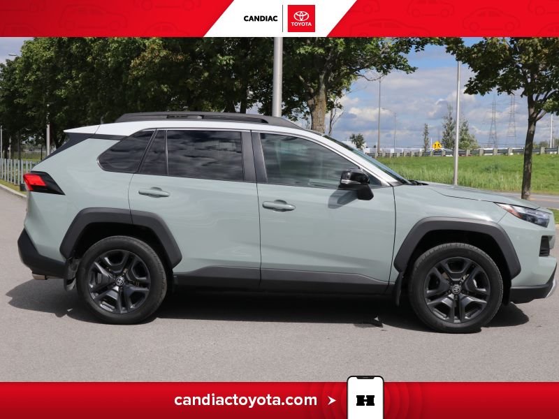 Toyota Rav 4 TK04320 | Trail AWD - CUIR - TOIT OUVRANT - MAGS 2022 Vert Laval - photo #11