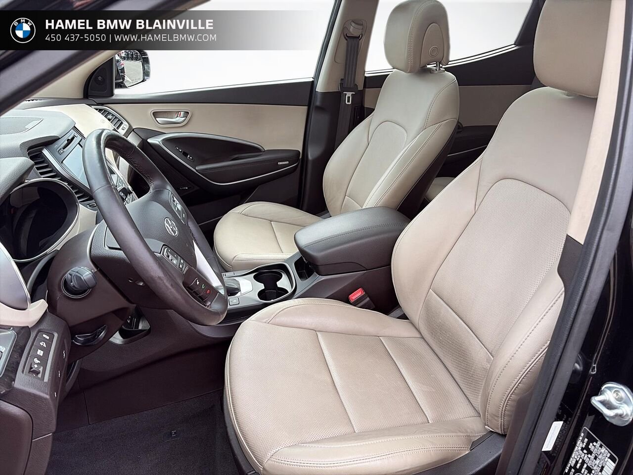 Hyundai Santa Fe Sport 2.0T Limited 4 portes TI 2017 Noir Blainville - photo #8