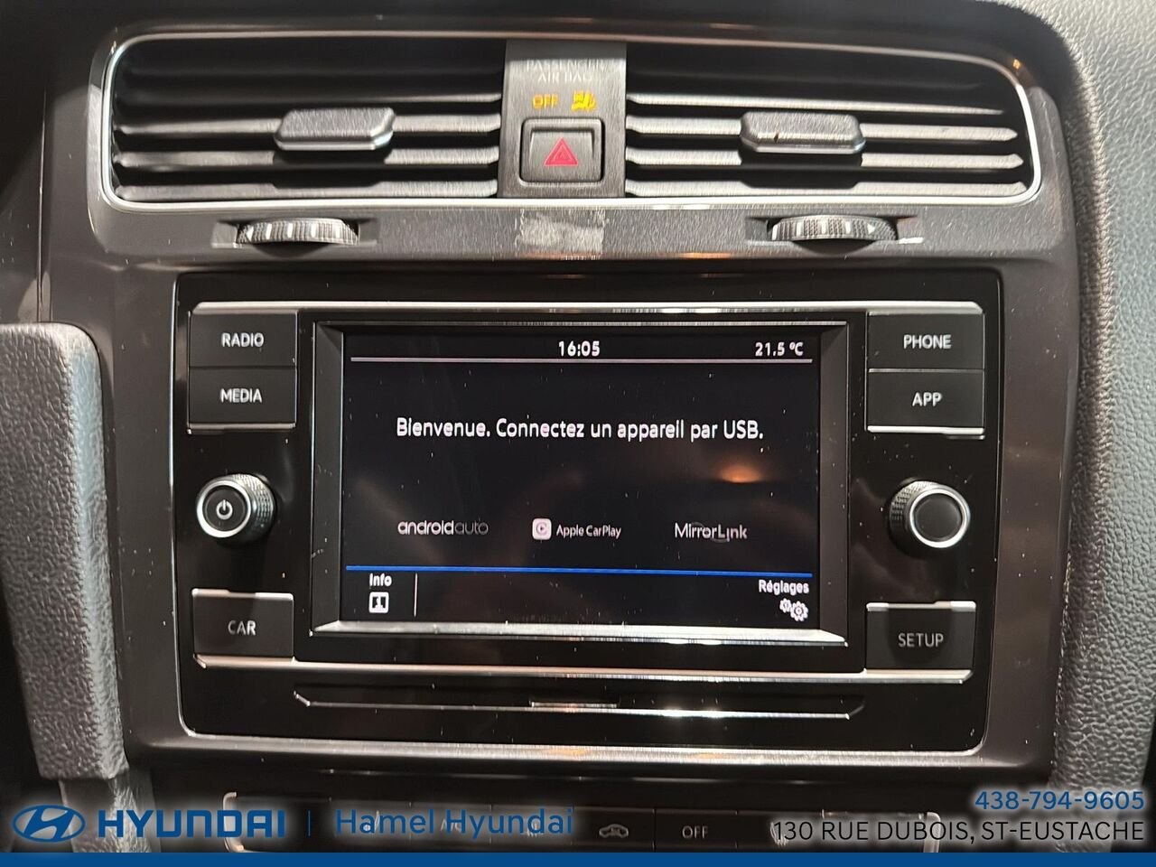 2019 Volkswagen Golf White Saint-Eustache - photo #14